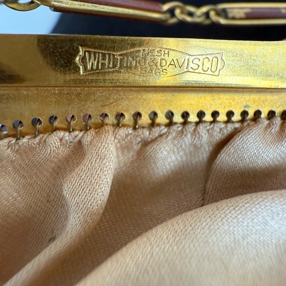Whiting & Davis Gold Mesh Clutch